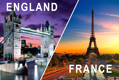 England & France - London & Paris