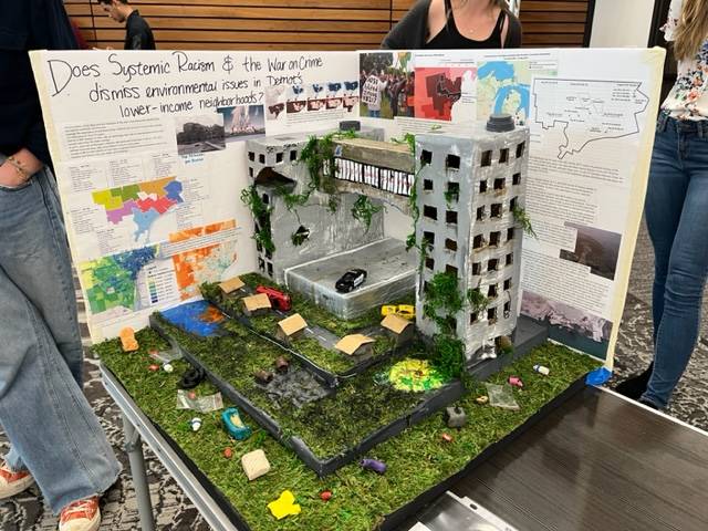 project installation does systemic racism and the war on crime dismiss environmental issues in Detroit's lower income neighborhoods?