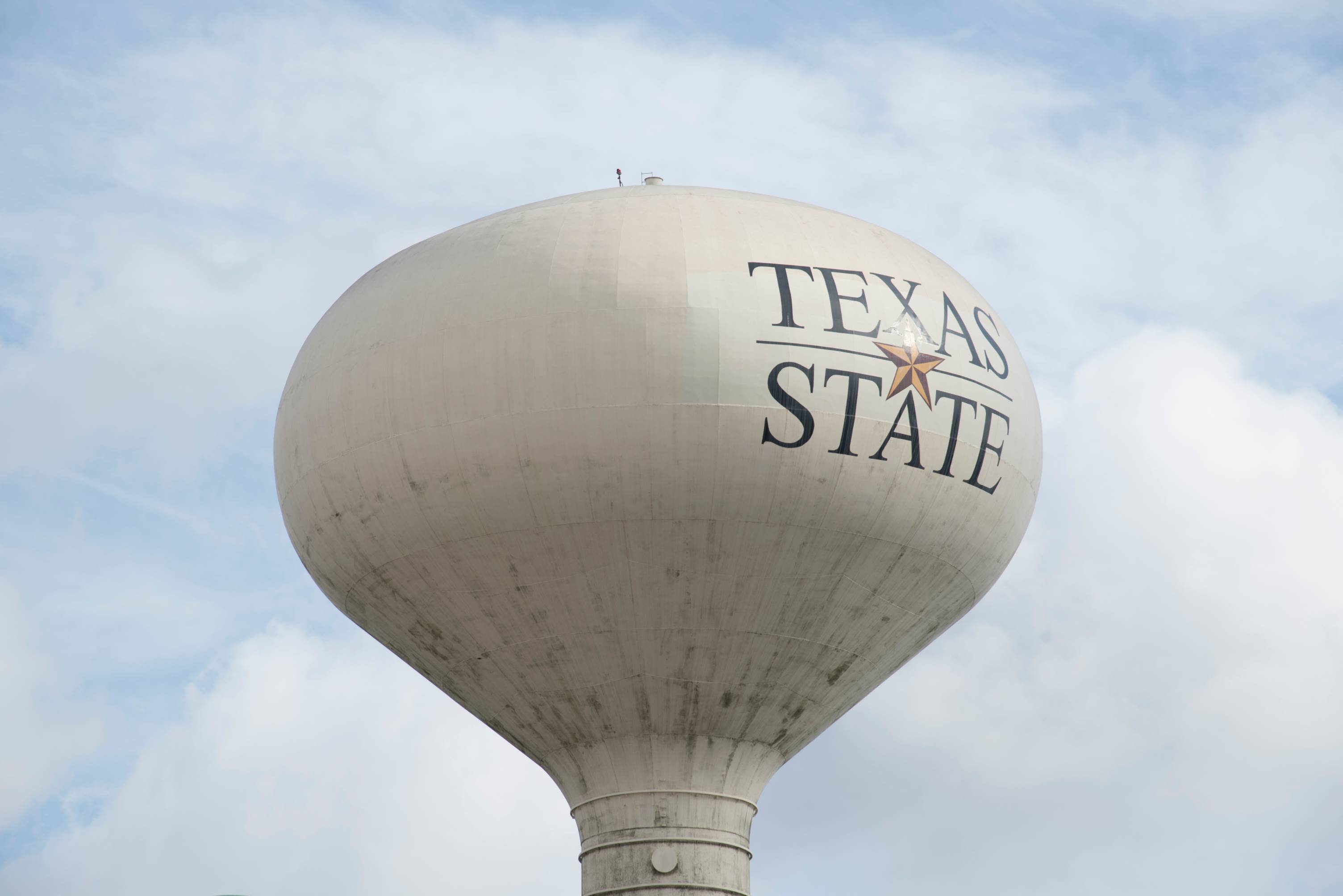 Texas State water tower