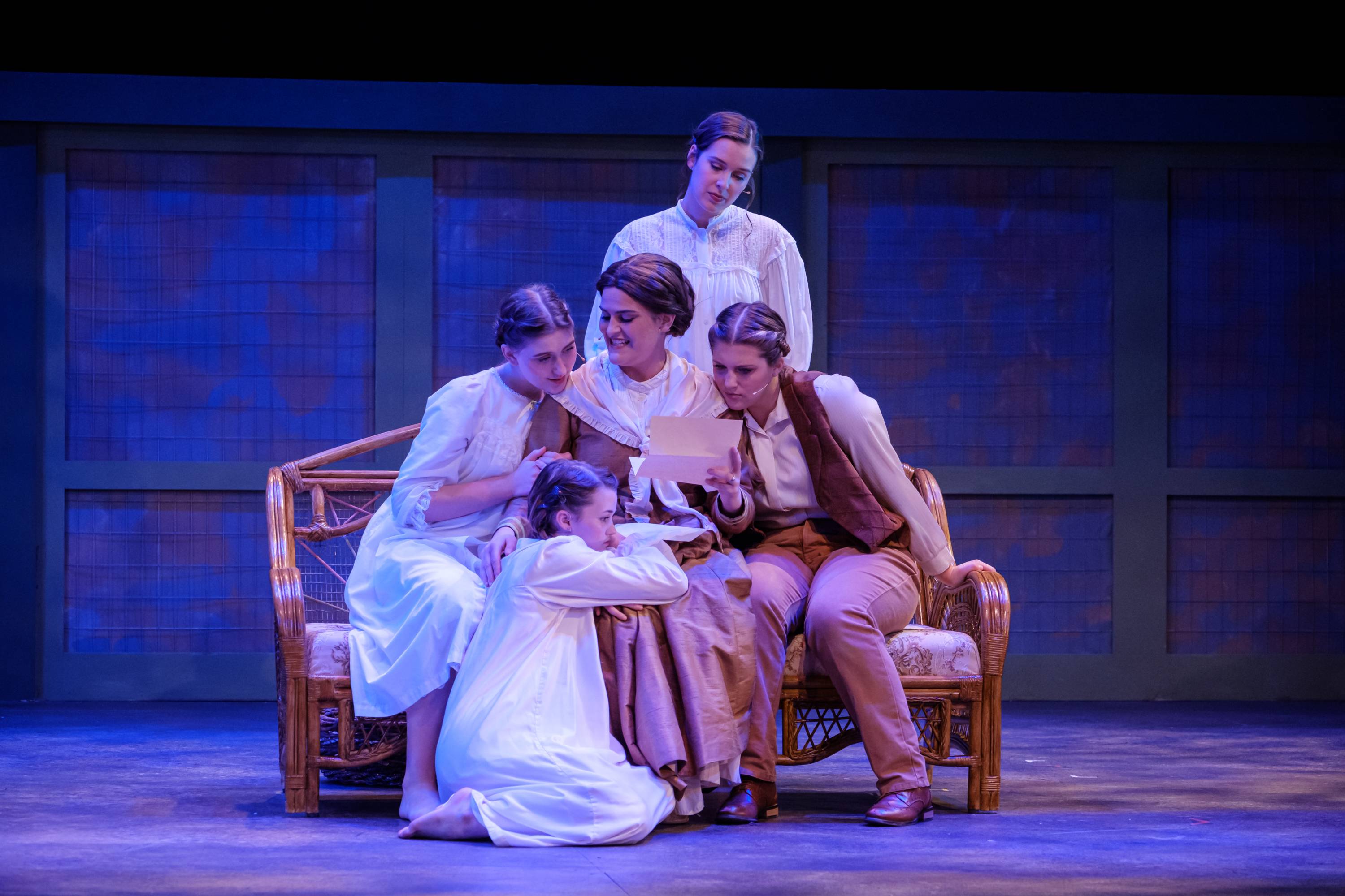 The March family in Texas State's Little Women