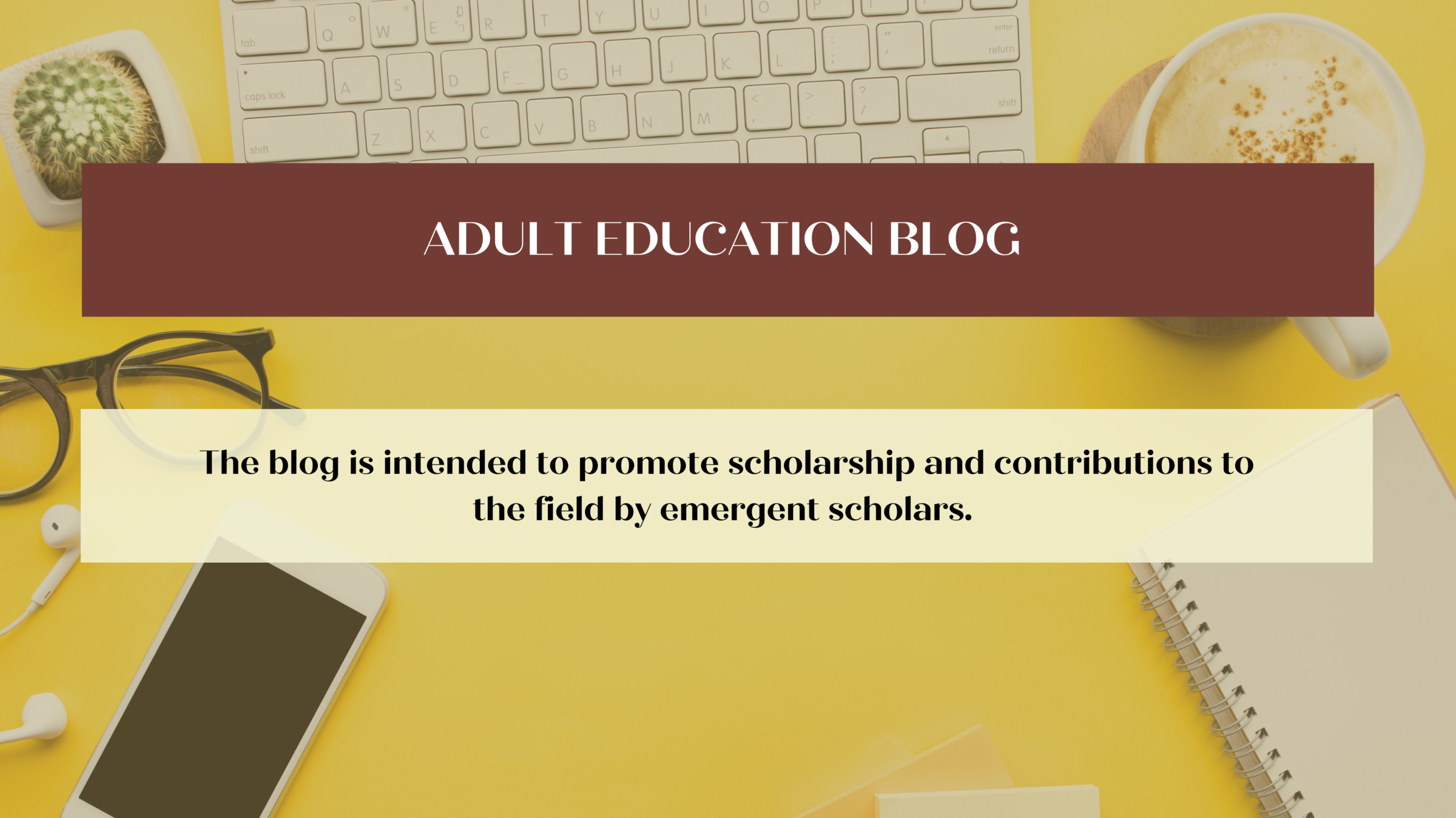 Adult Education Blog Mission