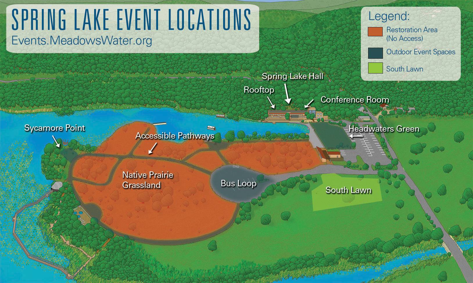 Spring Lake Events Map