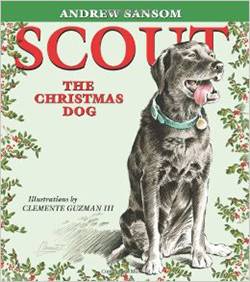 Scout the Christmas Dog