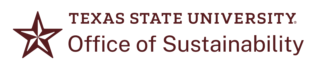 txst office of sustainability logo