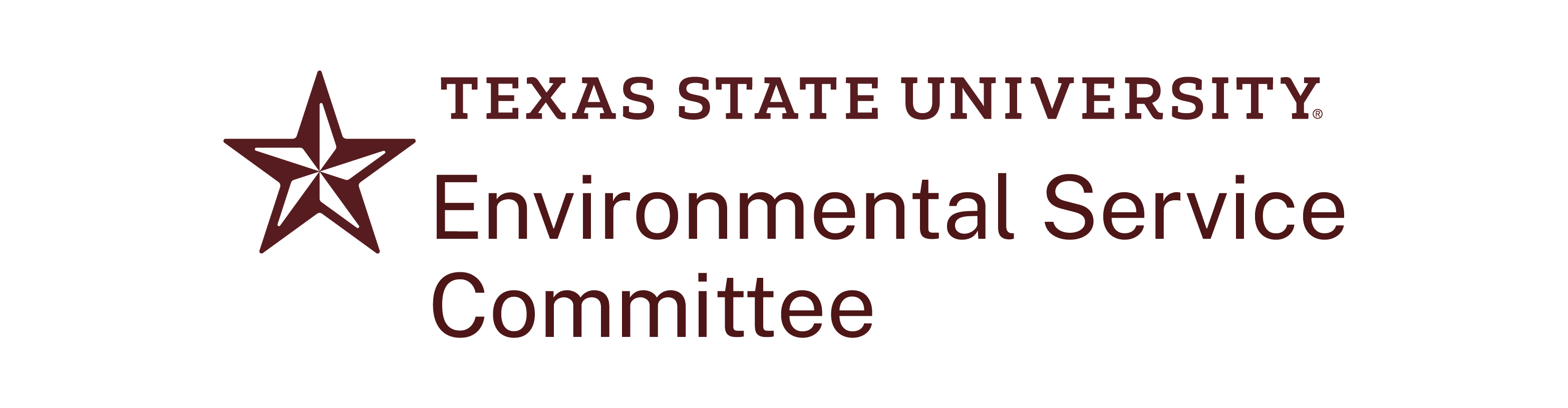 txst environmental services committee logo