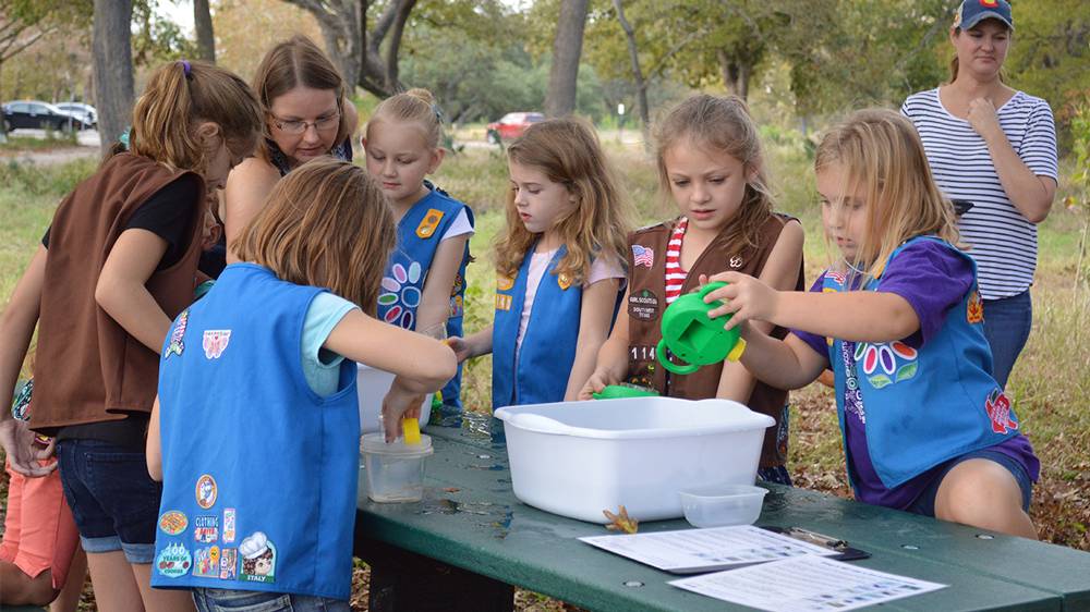 Girl Scouts Activity.