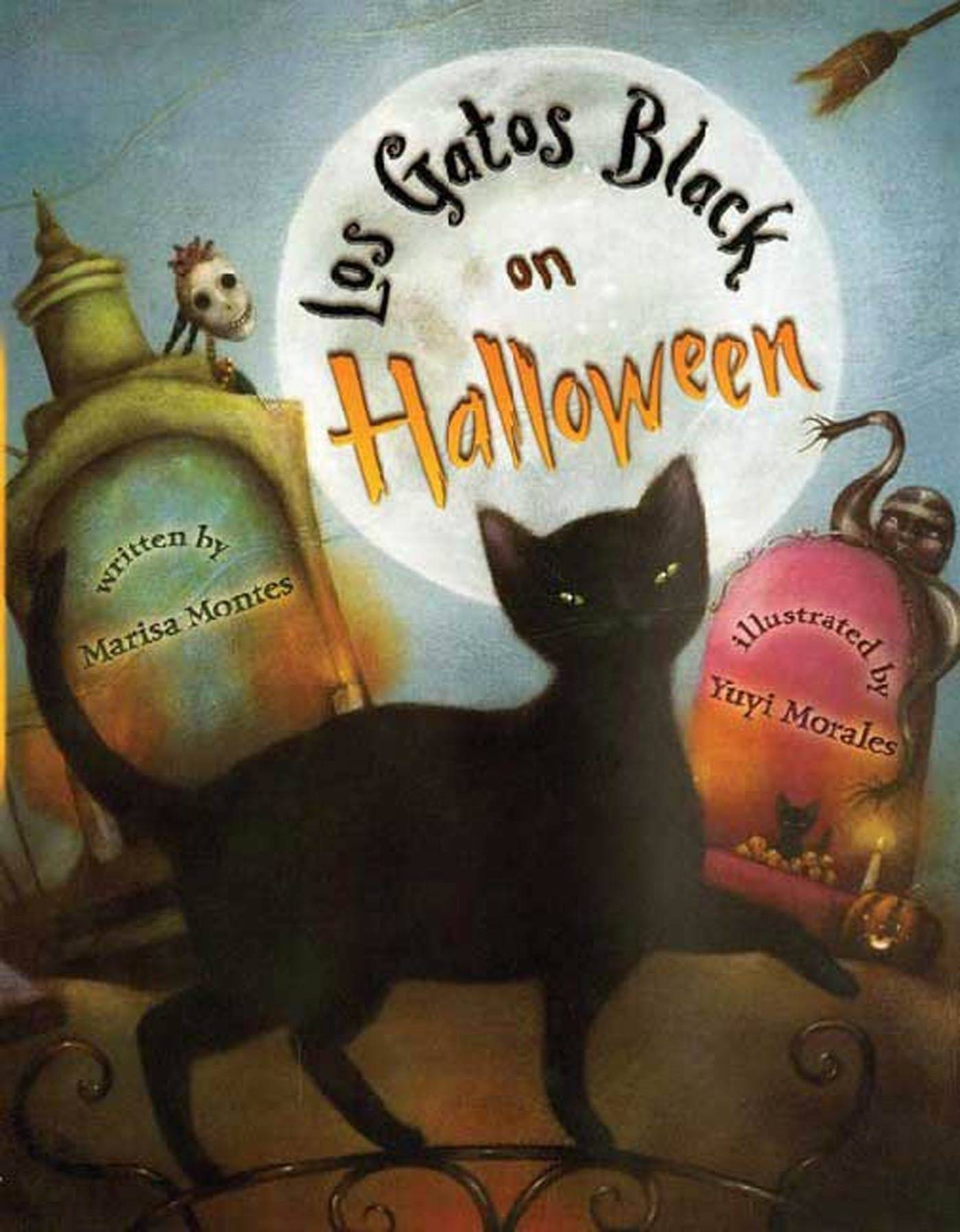 Los Gato Black on Halloween Cover
