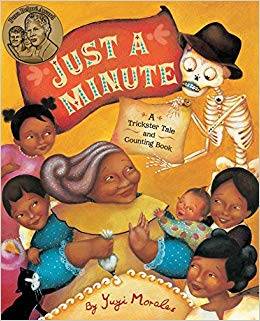Just A Minute: A Trickster Tale and Counting Book Cover