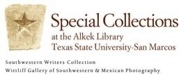 Special Collections at Alkek Library logo