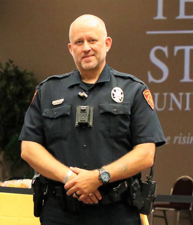Officer Tad Palmer, University Police Department