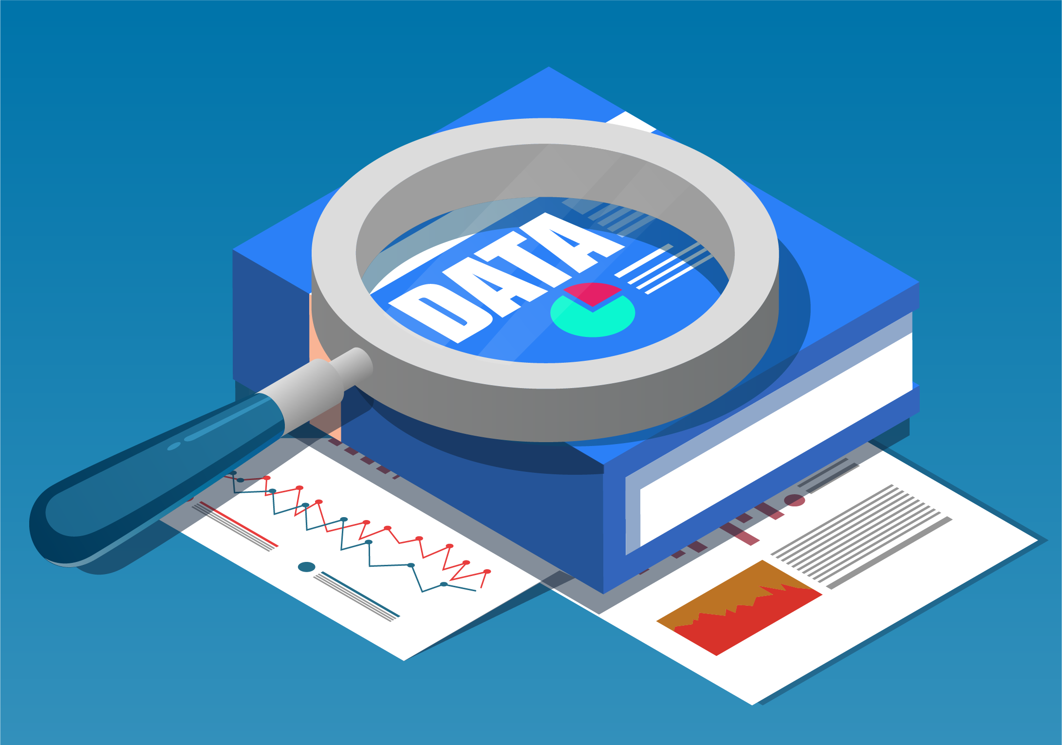 Research section icon - vector illustration