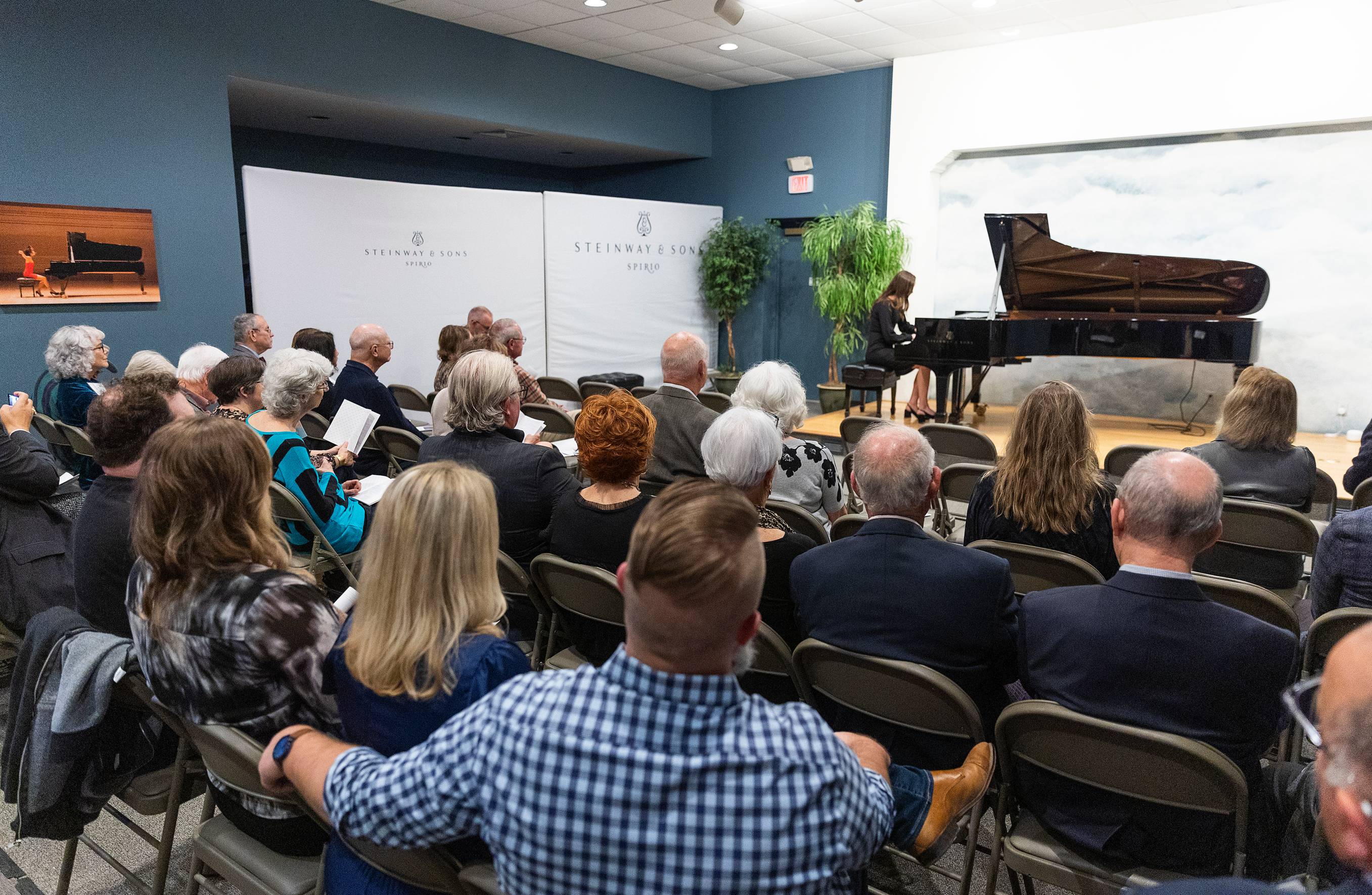Guests at Steinway Austin concert
