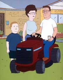 Still from the animated series King of the Hill, © Mike Judge