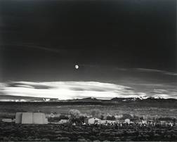 Moonrise over Hernandez by Ansel Adams