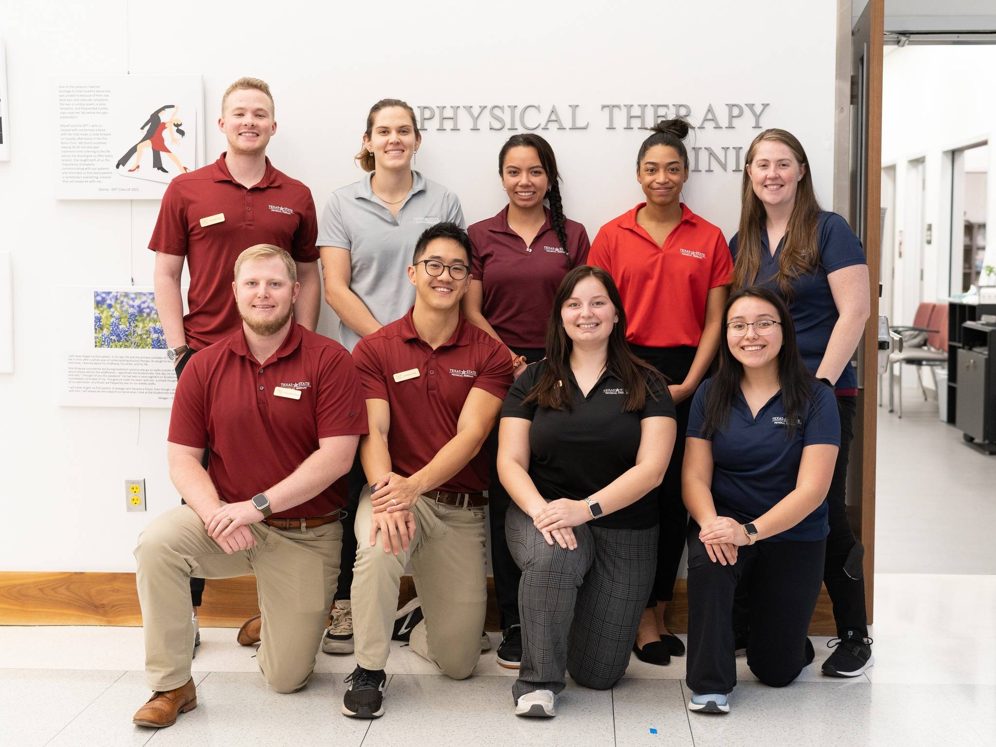 Physical Therapy student treatment team