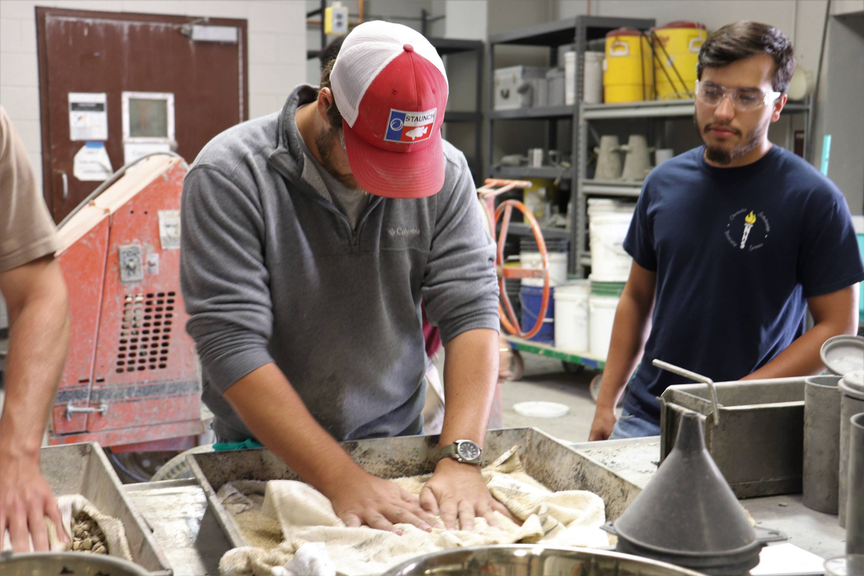 Students in lab