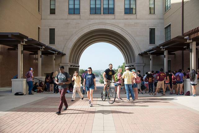 Students movement around the UAC