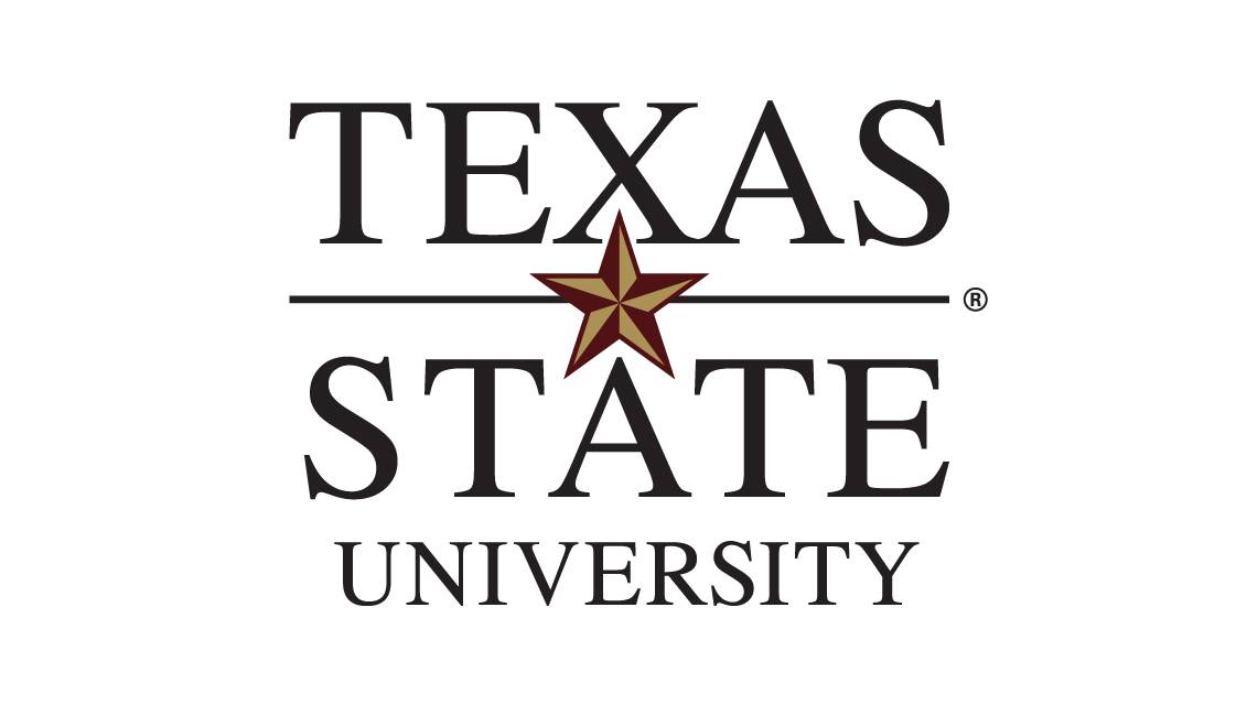 Texas State primary logo vertical