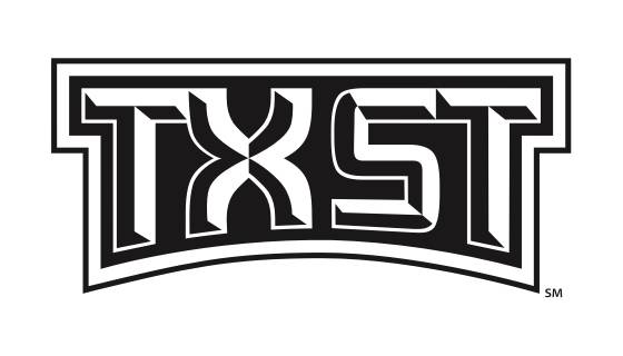 TXST black logo