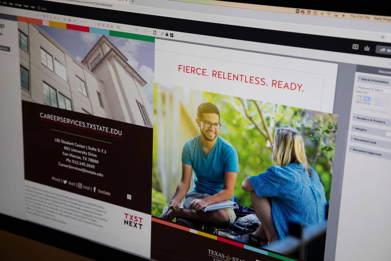 Marq Templates Brand Guidelines Texas State University