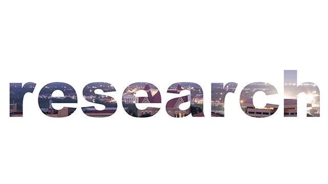 The word research to represent the Strategic Plan for Research