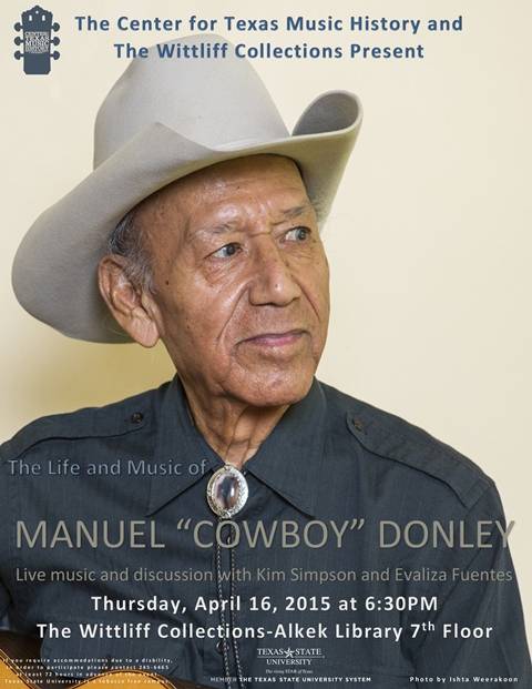 The Life and Music of  Manuel “Cowboy” Donley
