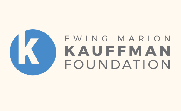 The Ewing Marion Kauffman Foundation logo.