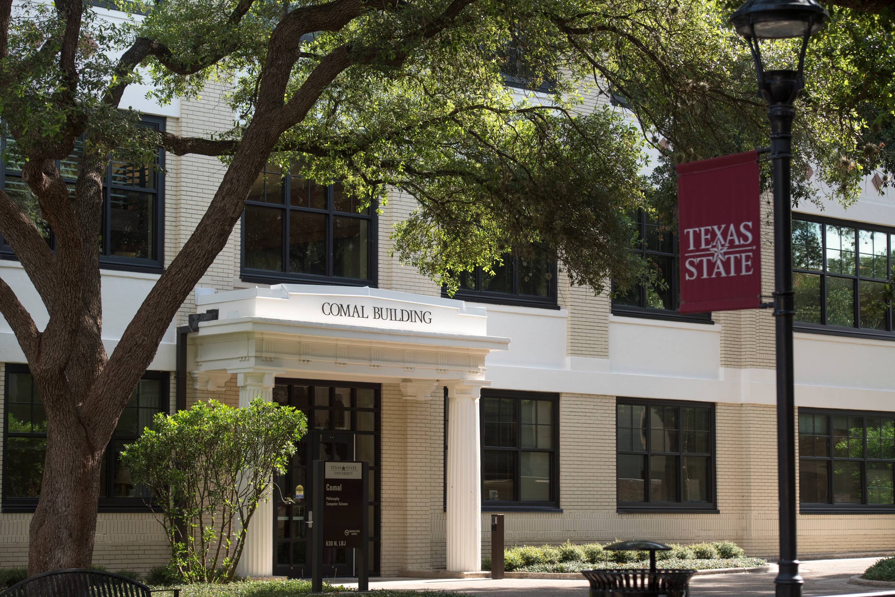 photo of comal building at Texas State University