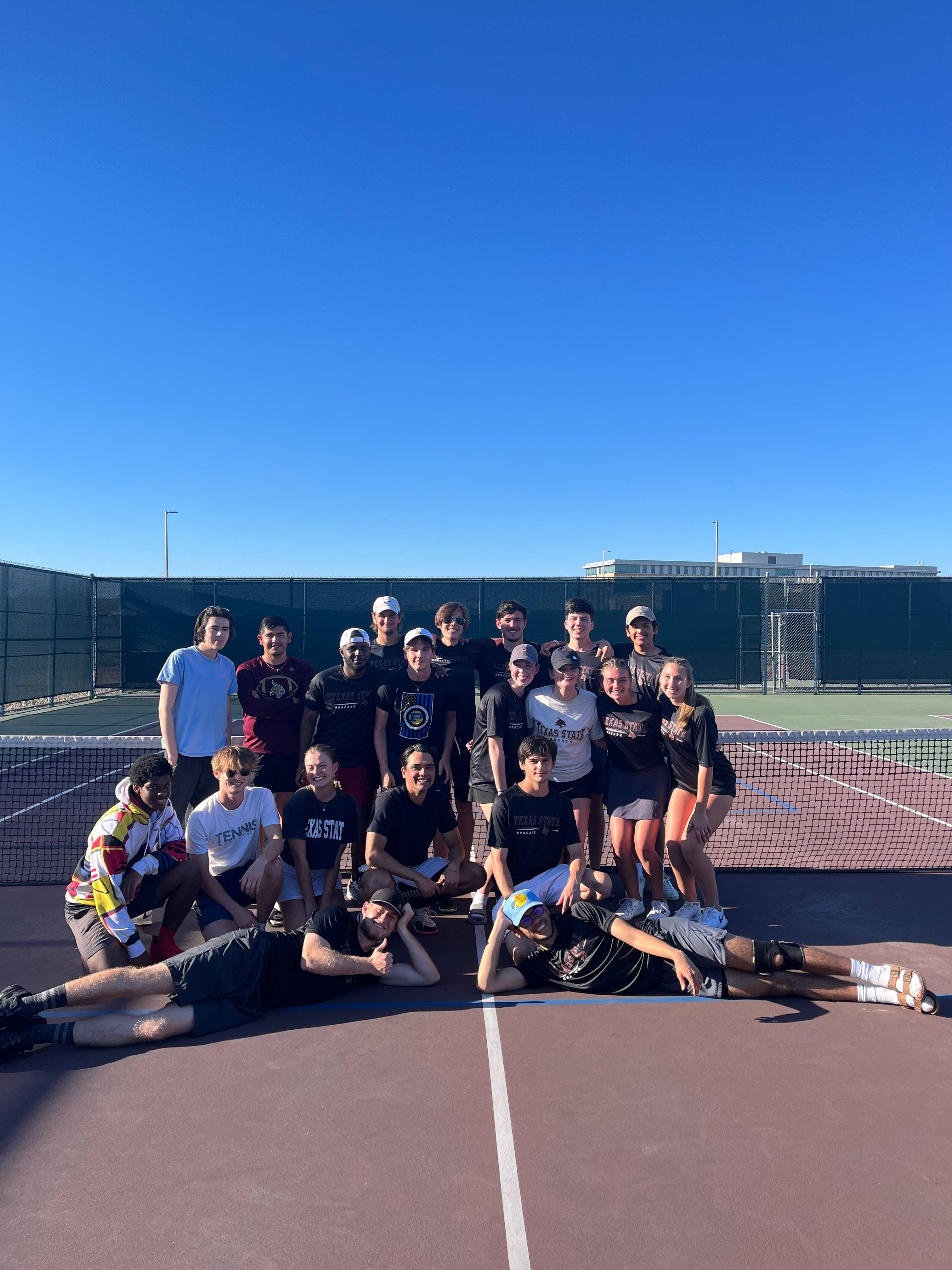 Tennis Club group photo