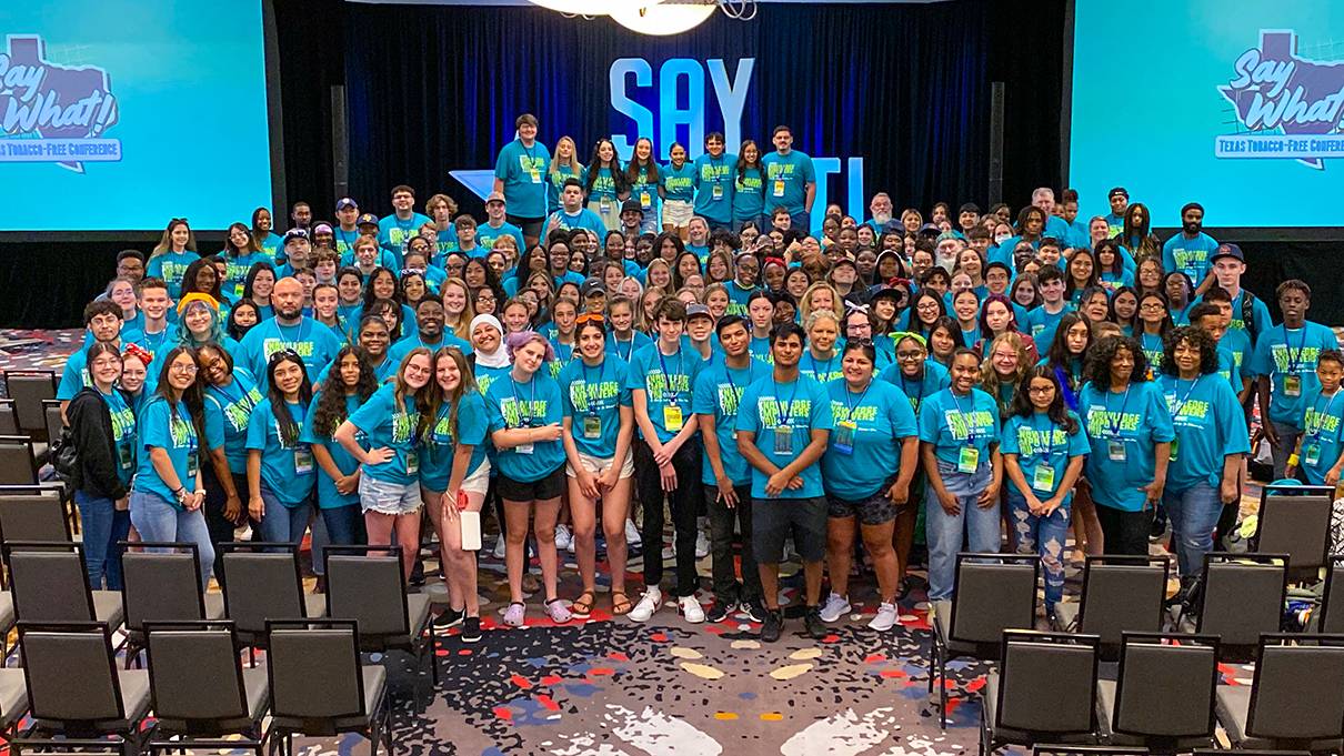 Say What! hosts 2023 Texas Tobacco-Free Conference for Texas youth