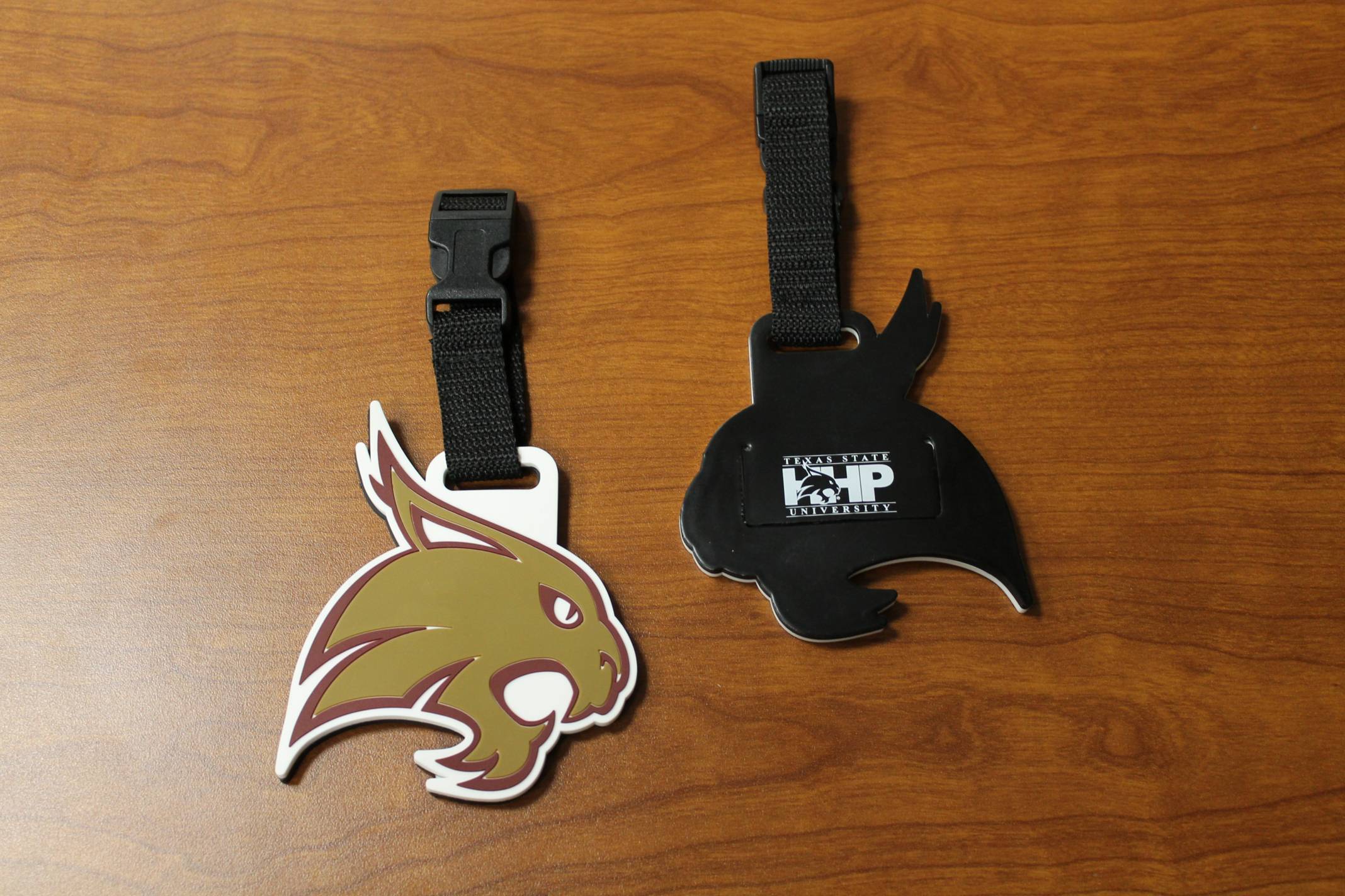 Bobcat Head Luggage Tag