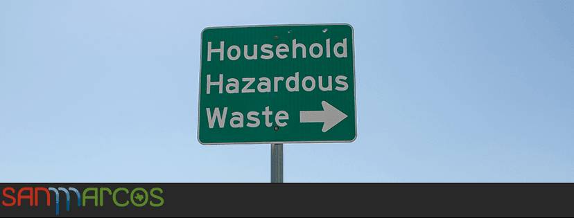 city of san marcos household hazardous waste drop off facility 