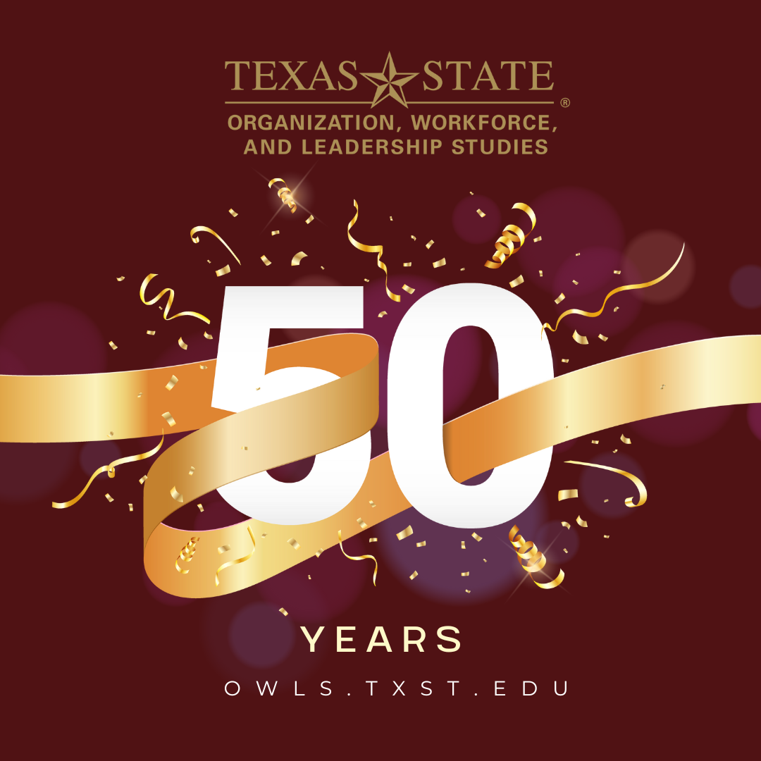 OWLS 50th anniversary save date