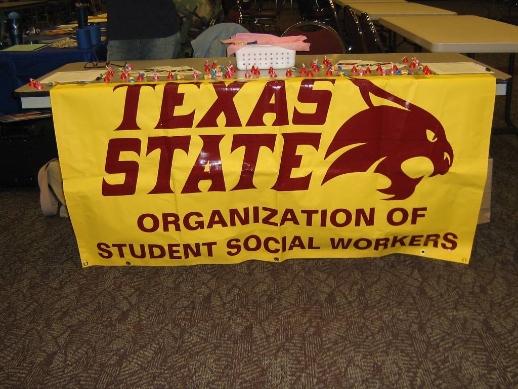 Organization of Student Social Workers Table