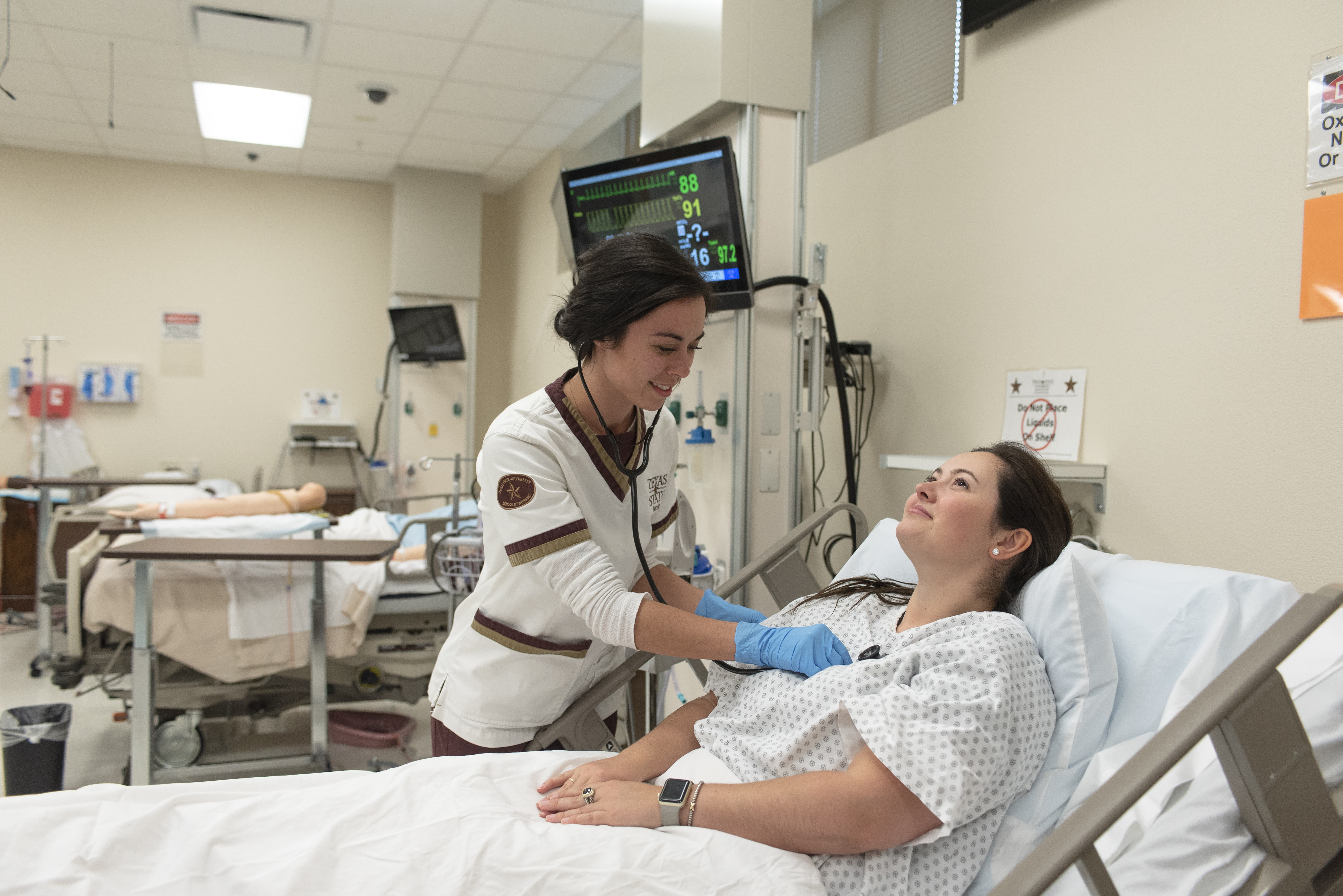 emergency unit taking a patient in an ambulence