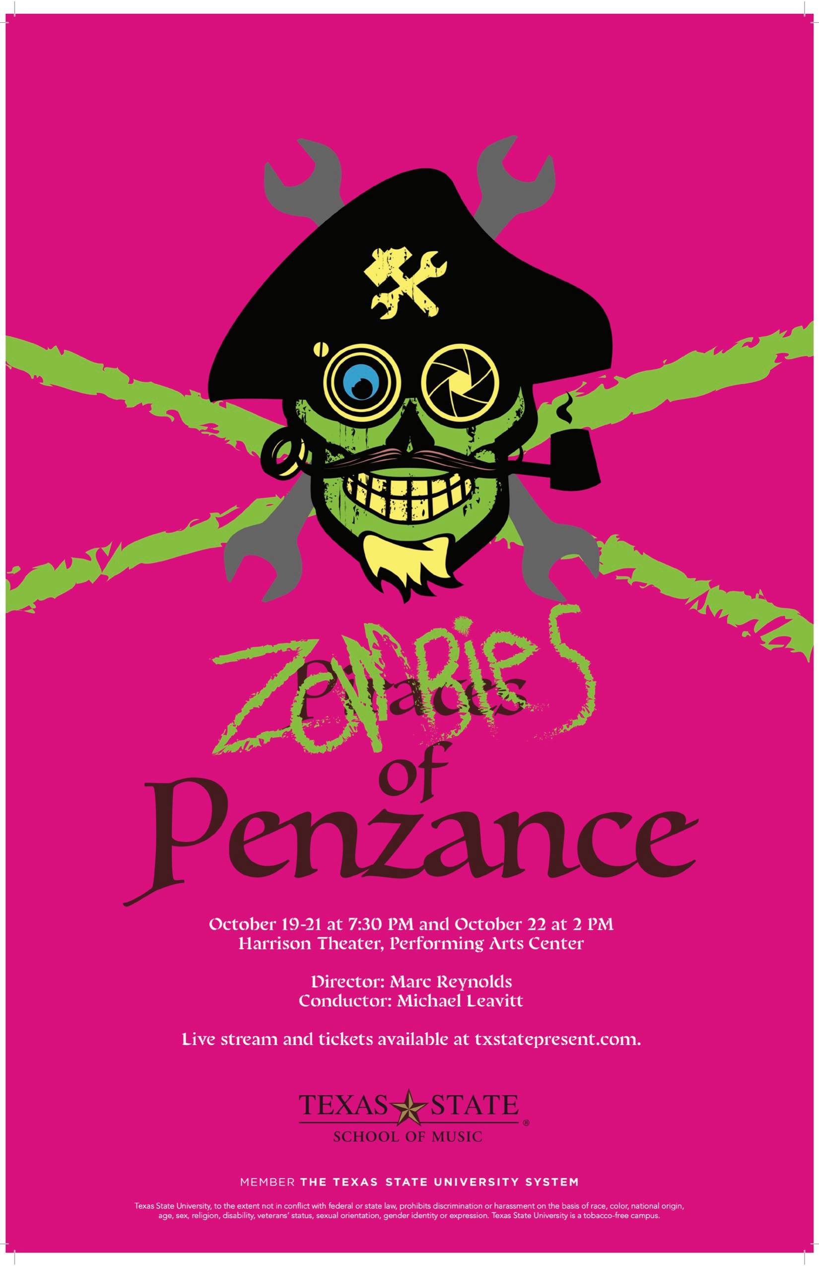 Zombies of Penzance Program Cover