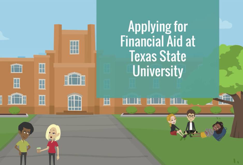 Animated video about applying for financial aid. 