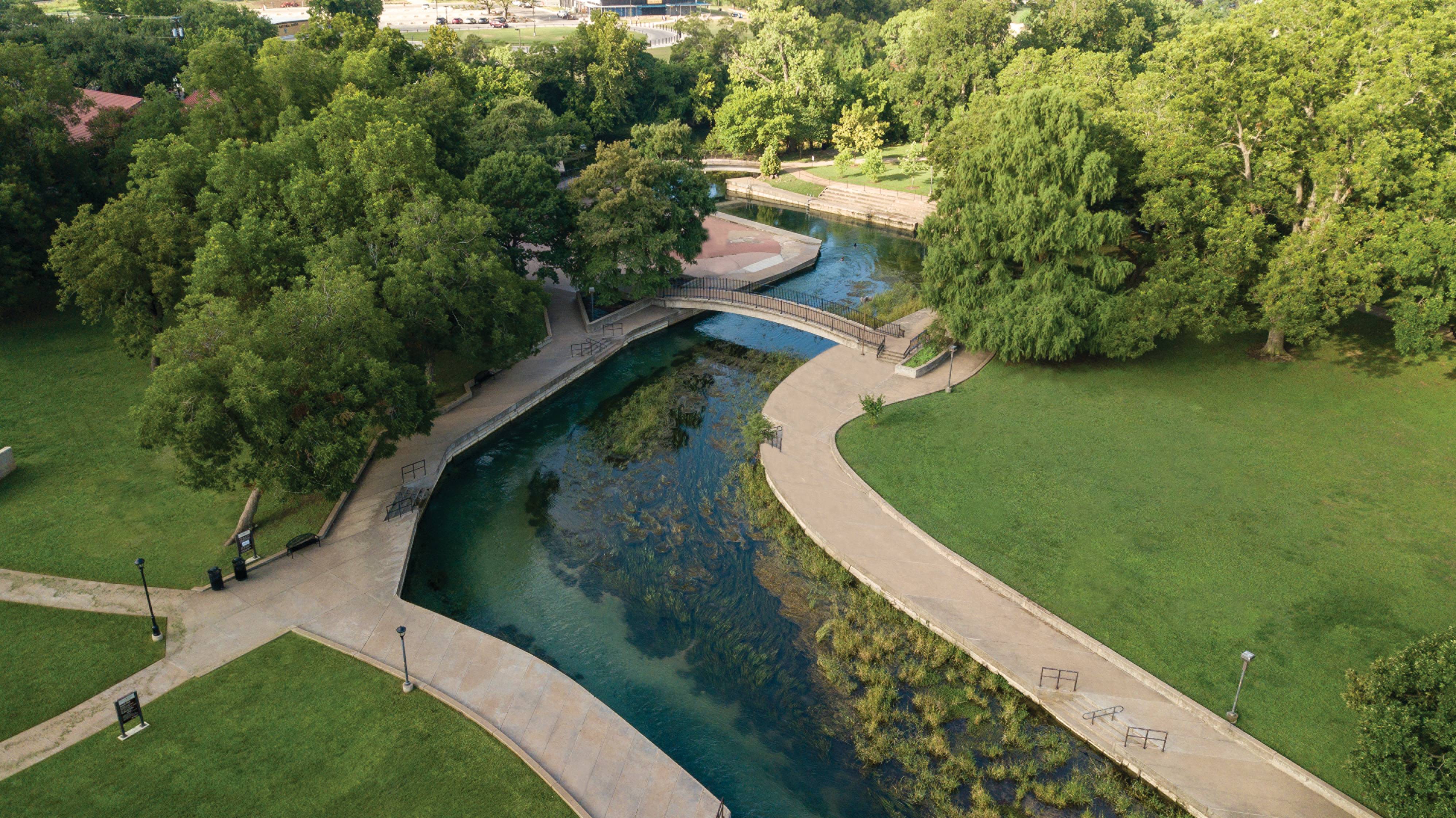 Texas State University Campus River