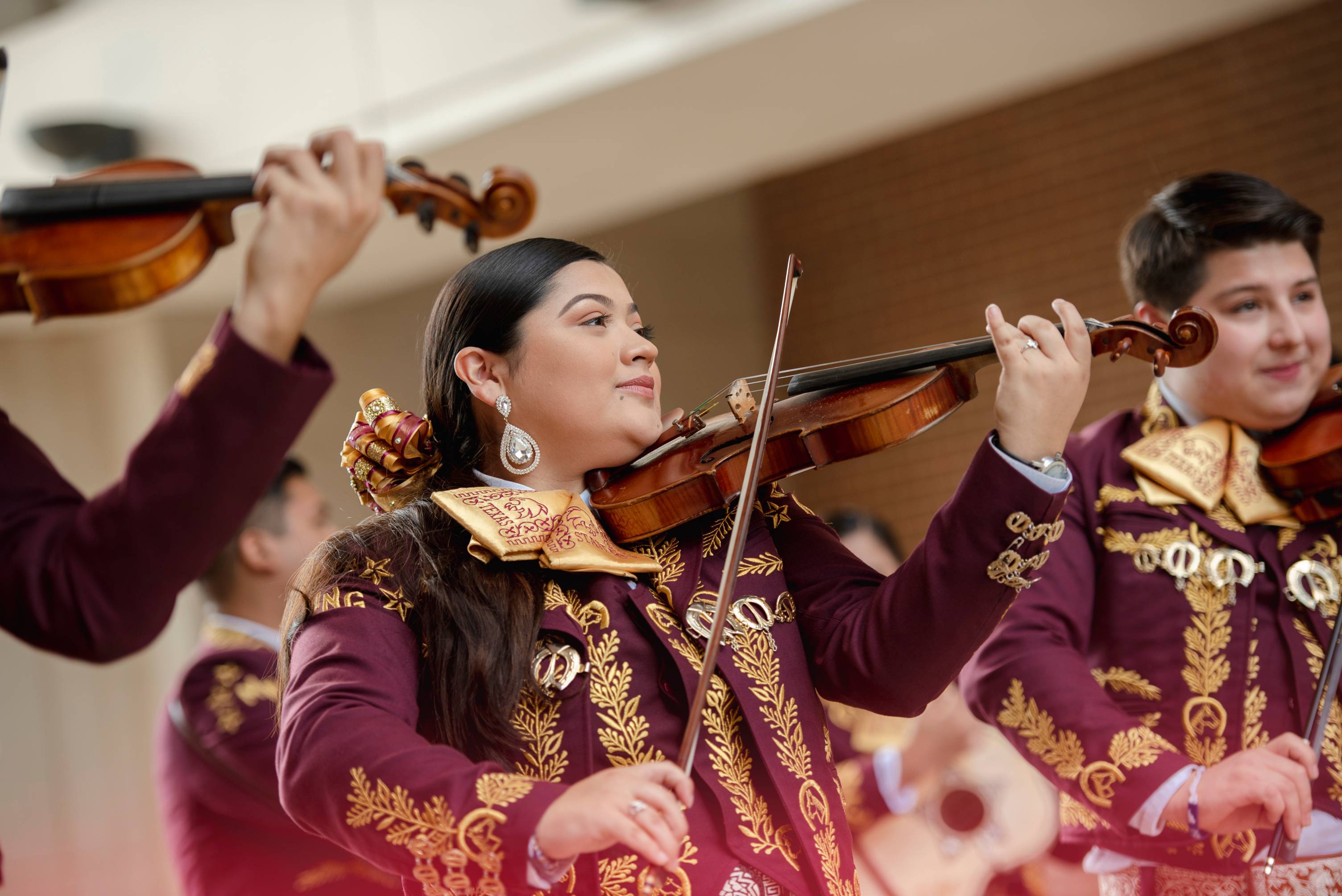Violin Mariachi Player Female