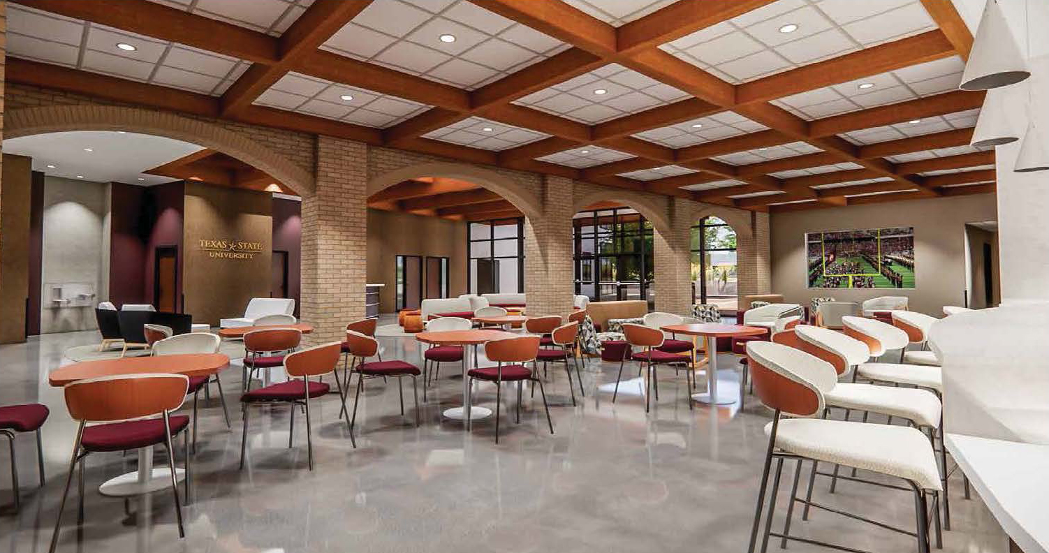 Richard A. Castro Hall Lobby Concept Render