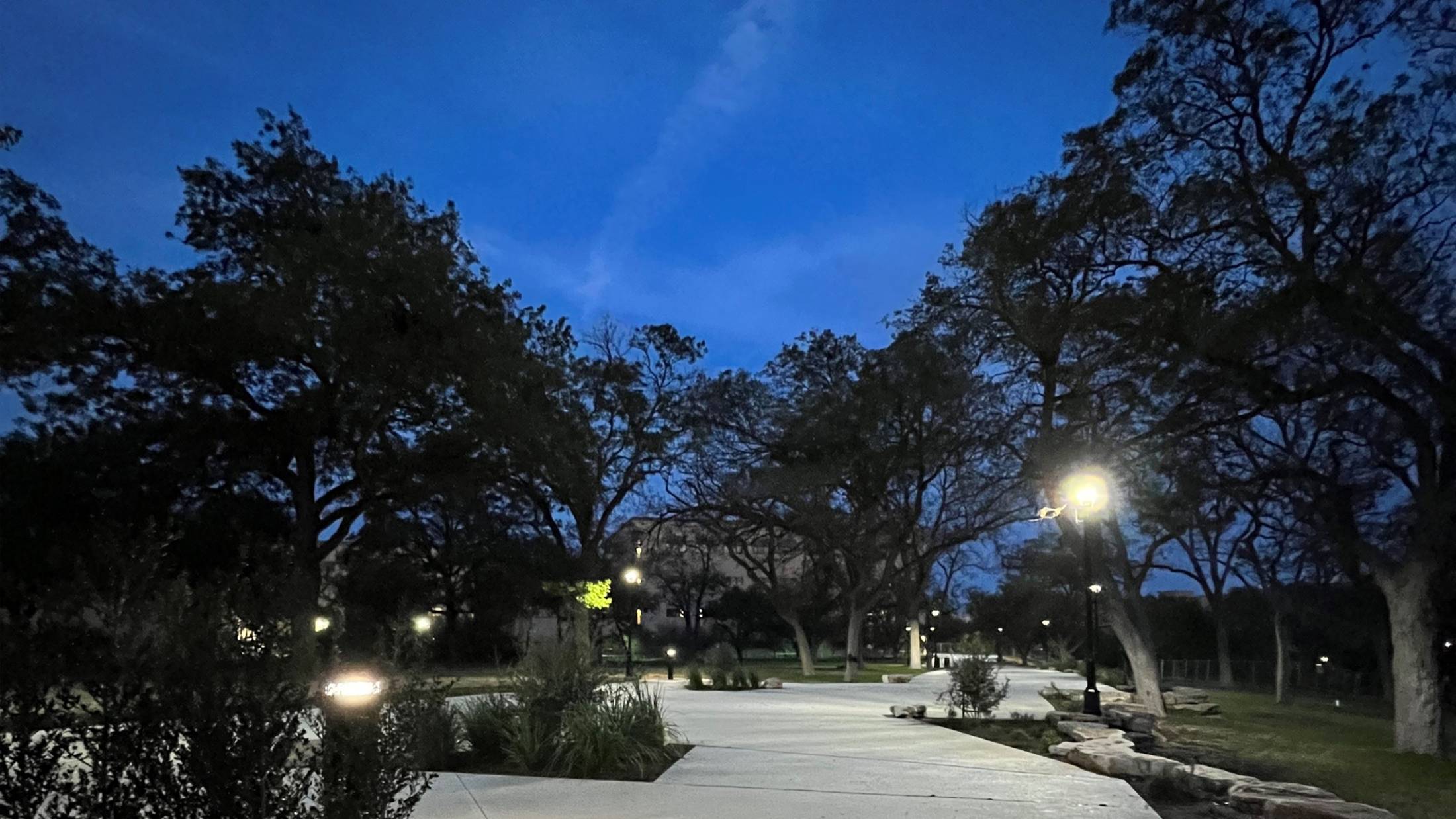East West Mall Complete Nighttime