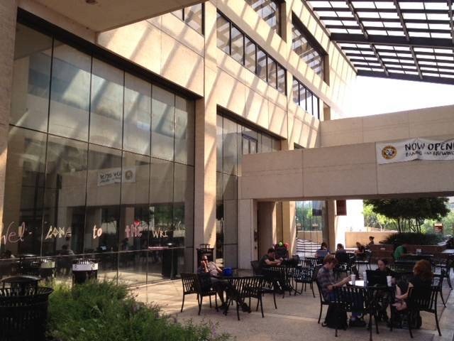 Writing Center Outside