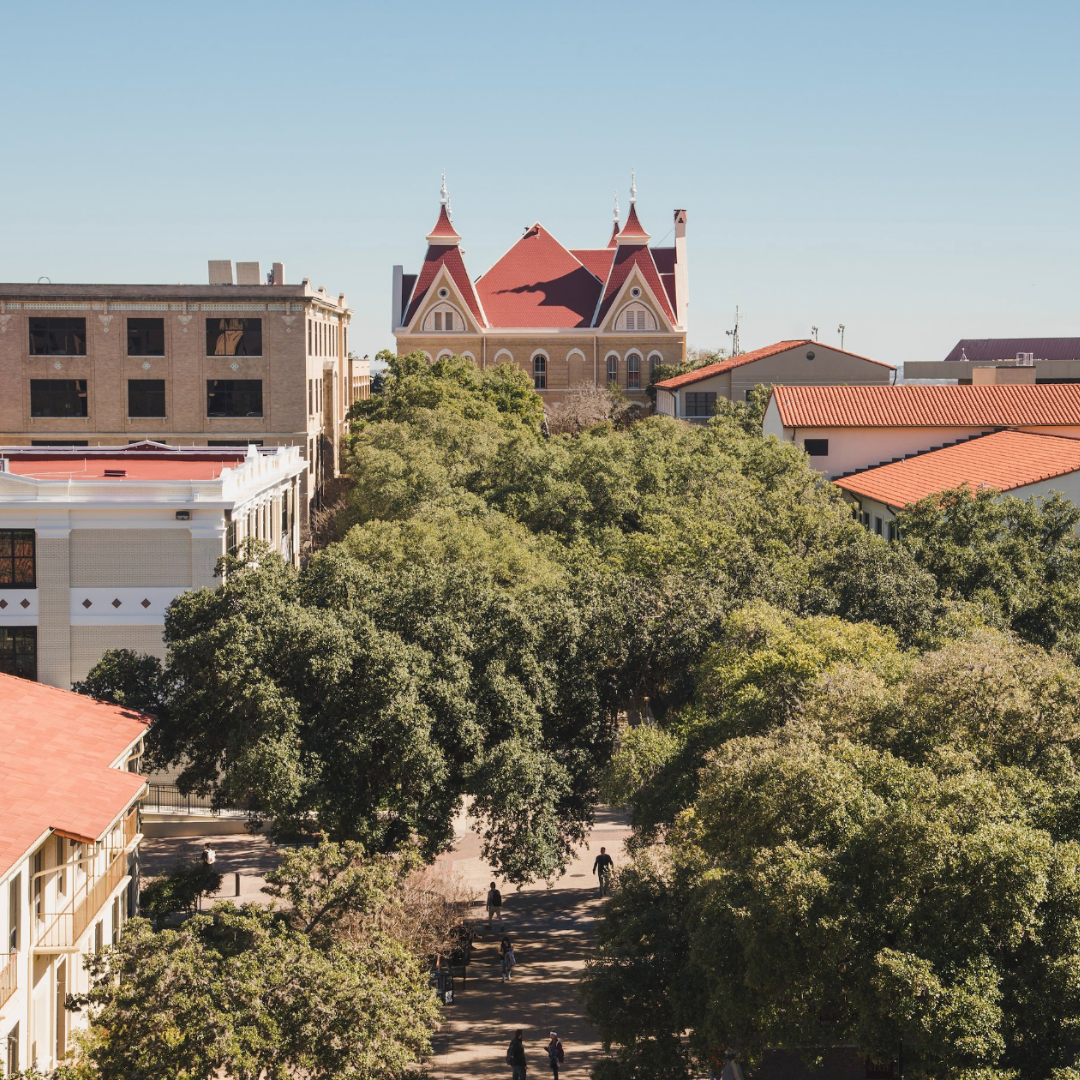 Old Main on the Texas State University Campus