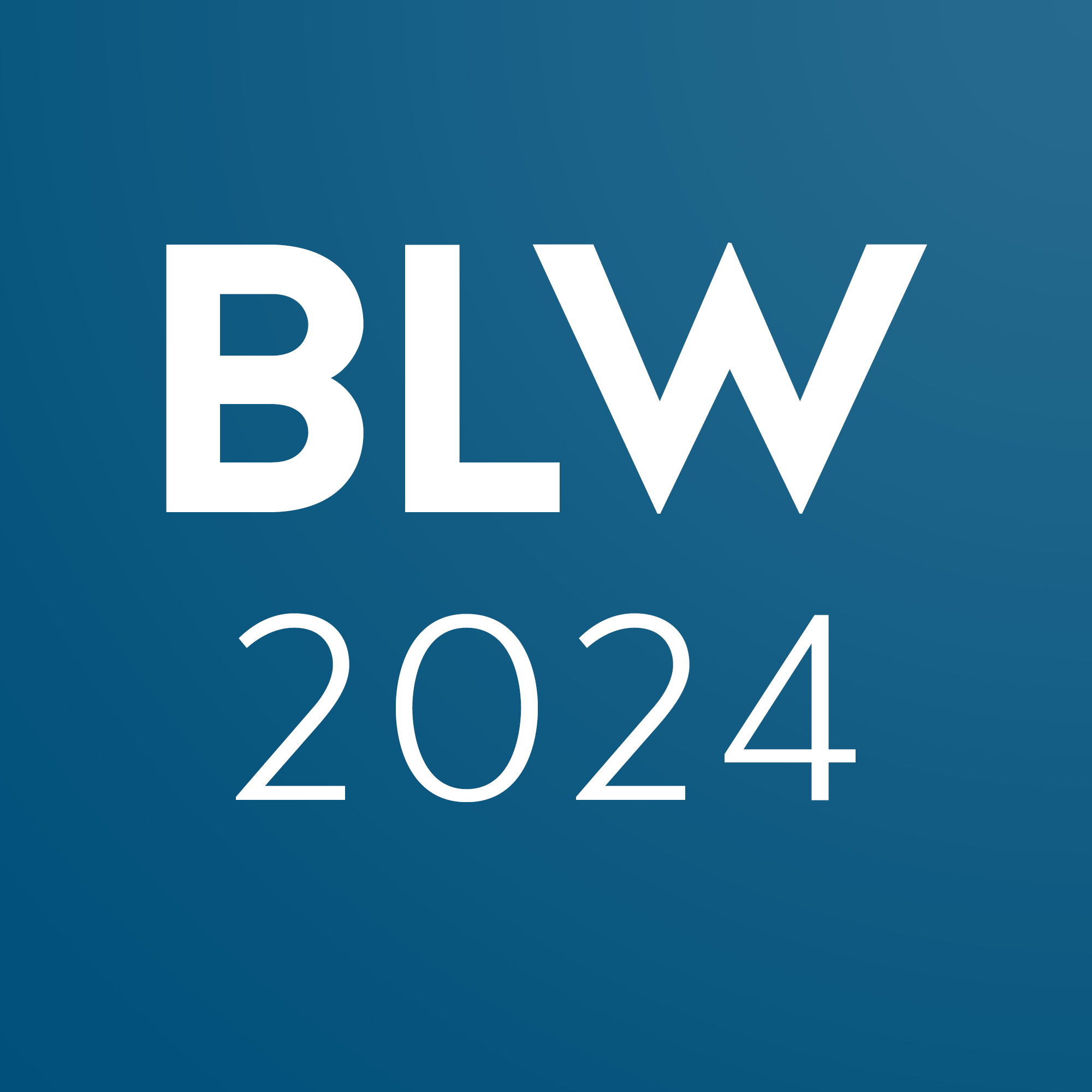 Blue graphic with white text that reads, "B.L.W. 2024."