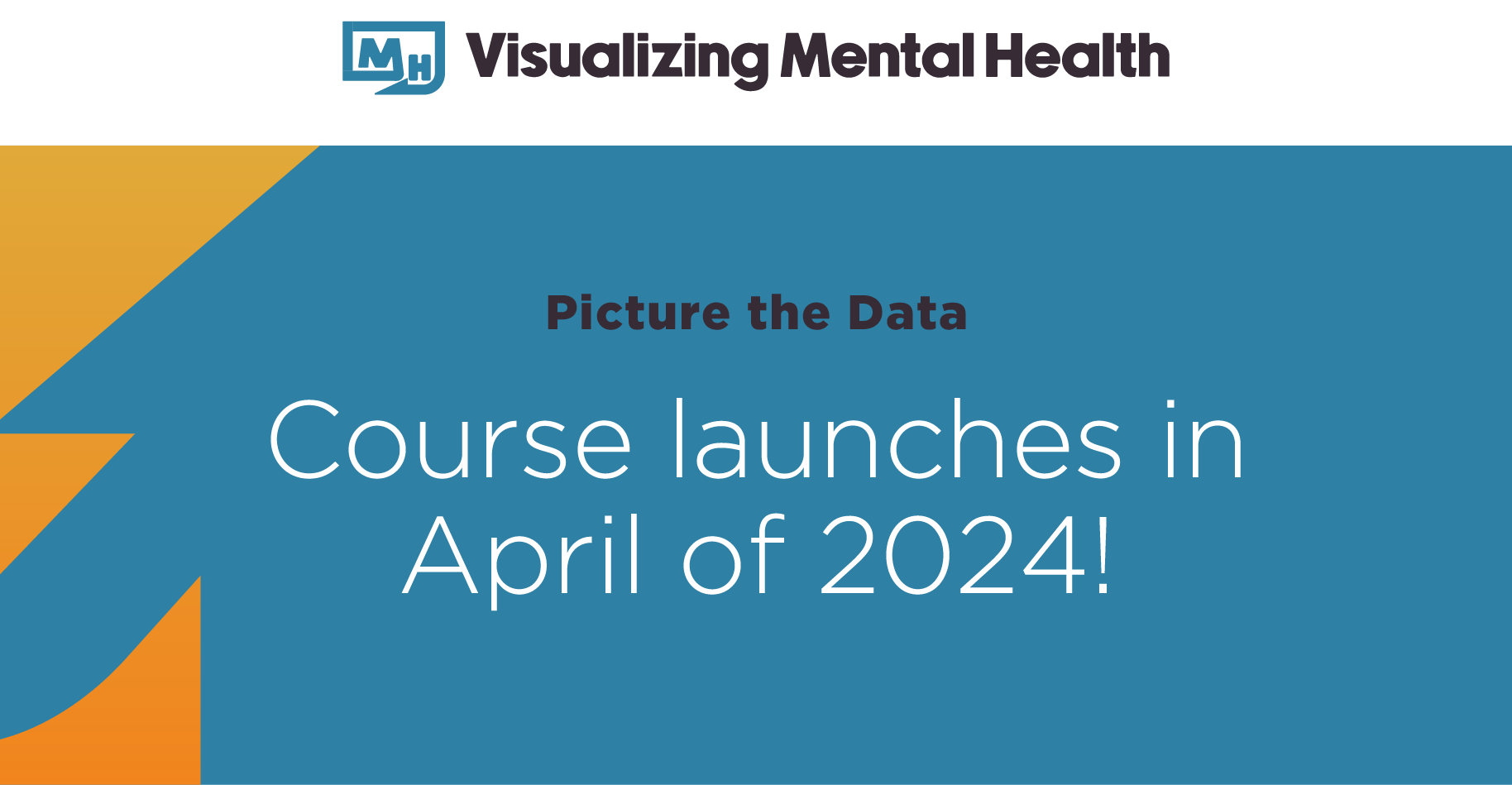 The Visualizing Mental Health course launches in April of 2024!