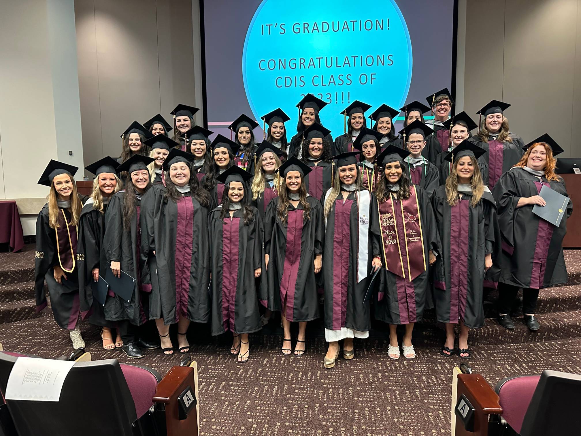CDIS Class of 2023 Graduate Students.