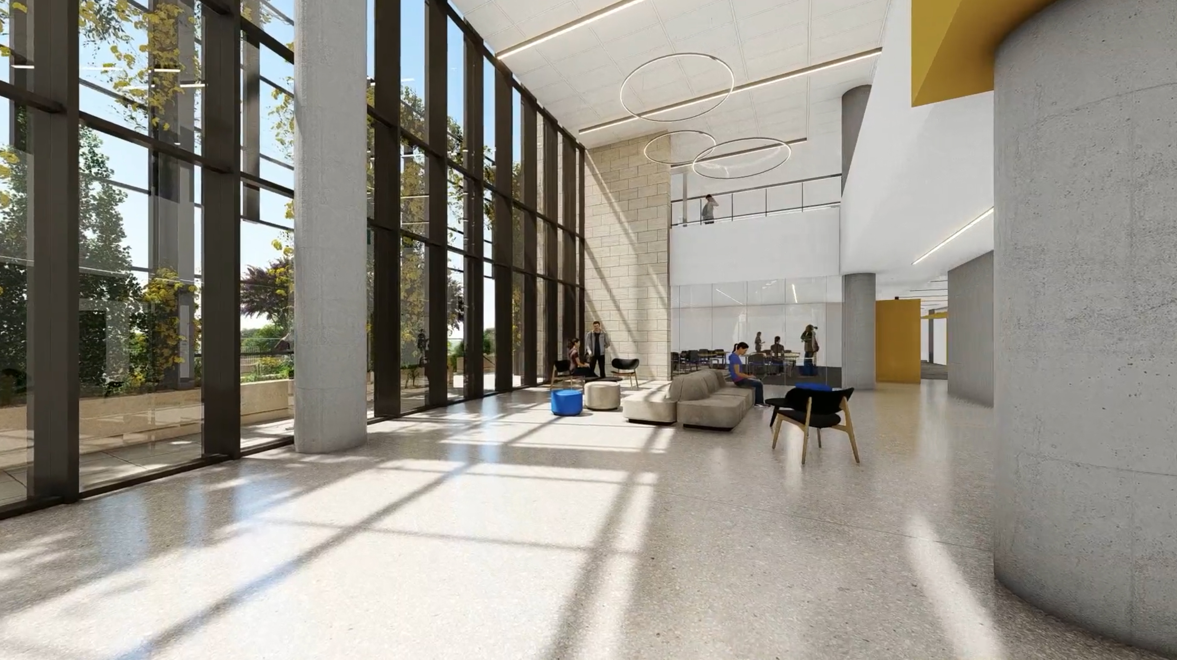 STEM Building Interior Render