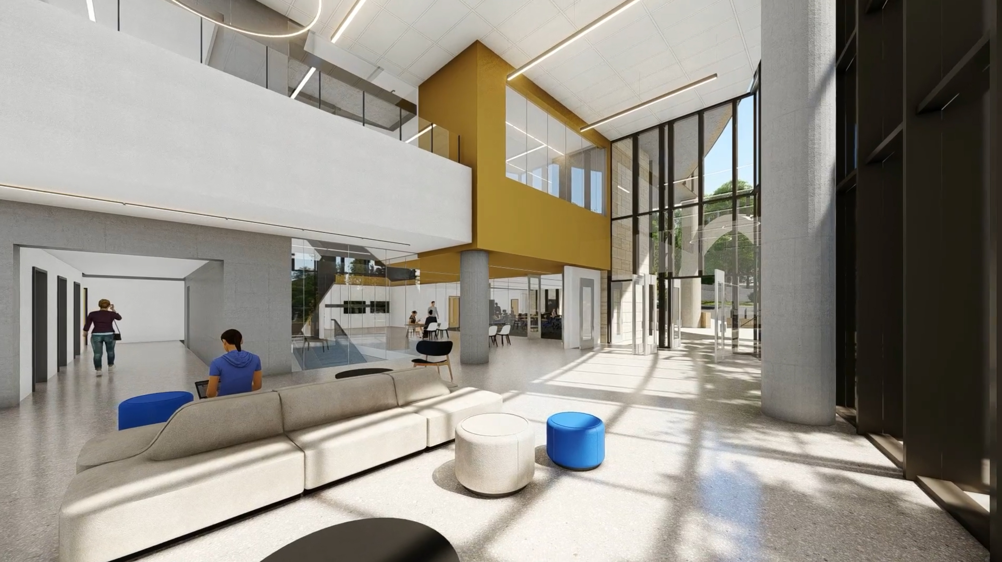 STEM Building Interior Render