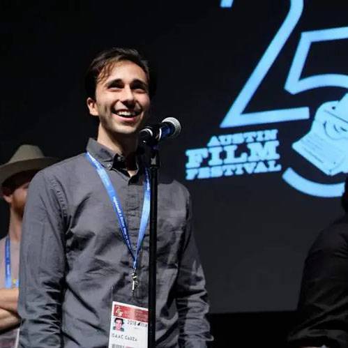 photo of isaac garza at austin film festival