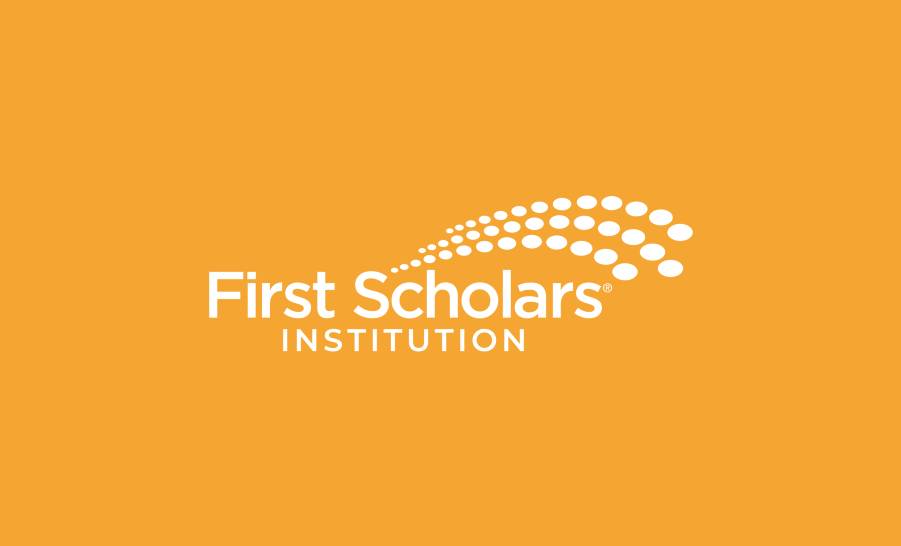 Graphic depicting the four phases of the First Scholars Network Journey